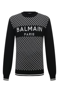 Шерстяной джемпер Balmain