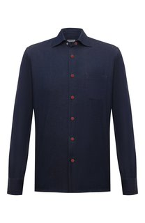 Хлопковая рубашка Kiton