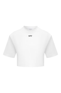 Хлопковая футболка Off-White