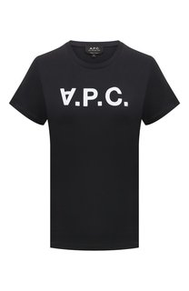 Хлопковая футболка A.P.C.