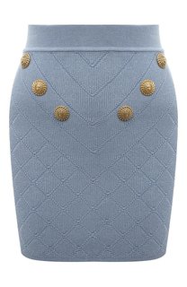 Юбка из вискозы Balmain