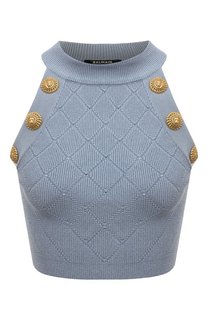 Топ из вискозы Balmain