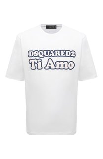 Хлопковая футболка Dsquared2
