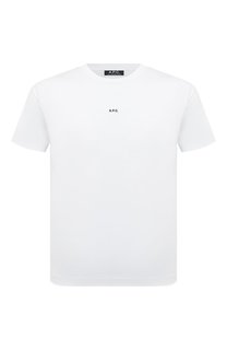 Хлопковая футболка A.P.C.