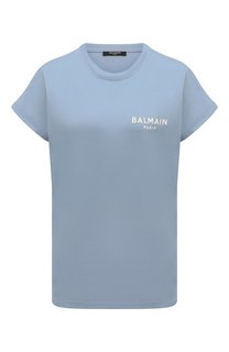 Хлопковая футболка Balmain