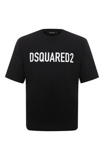 Хлопковая футболка Dsquared2