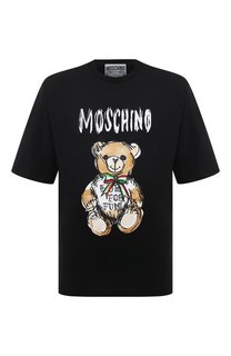 Хлопковая футболка Moschino