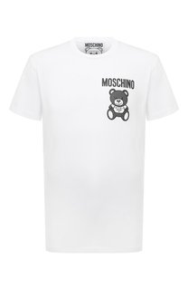 Хлопковая футболка Moschino