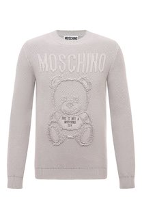 Хлопковый свитер Moschino