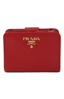 Кожаное портмоне Prada