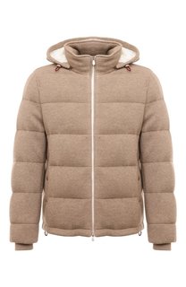 Кашемировый пуховик Brunello Cucinelli