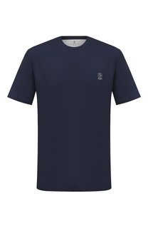 Хлопковая футболка Brunello Cucinelli