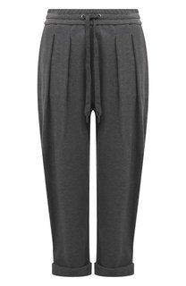Хлопковые брюки Brunello Cucinelli