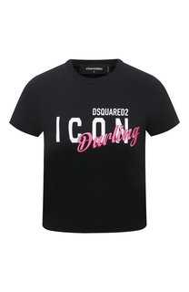 Хлопковая футболка Dsquared2