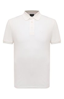 Хлопковое поло Emporio Armani