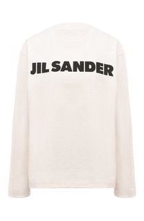 Хлопковый лонгслив Jil Sander