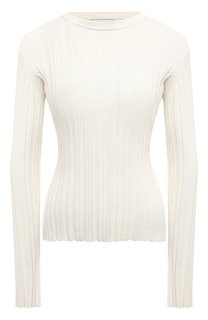 Пуловер из шелка и хлопка Loulou Studio