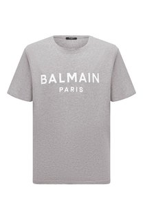 Хлопковая футболка Balmain