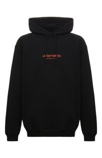 Хлопковое худи VETEMENTS