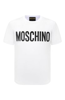 Хлопковая футболка Moschino