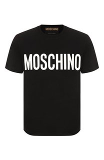 Хлопковая футболка Moschino