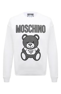 Хлопковый свитшот Moschino