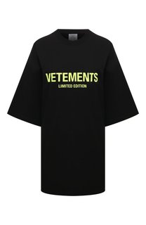 Хлопковая футболка VETEMENTS