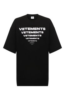 Хлопковая футболка VETEMENTS