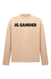 Хлопковый лонгслив Jil Sander