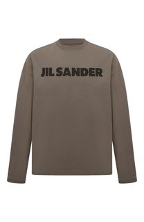 Хлопковый лонгслив Jil Sander