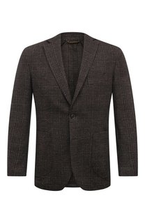 Пиджак из шерсти и шелка MUST