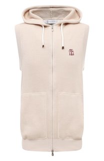 Хлопковый жилет Brunello Cucinelli