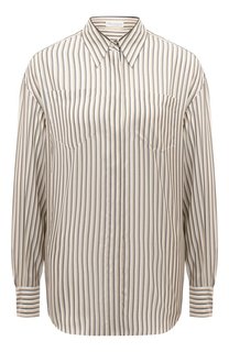 Шелковая блузка Brunello Cucinelli