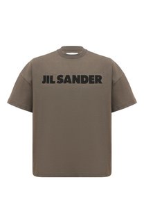 Хлопковая футболка Jil Sander