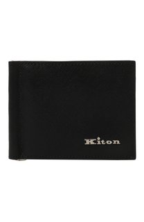 Кожаный зажим для денег Kiton