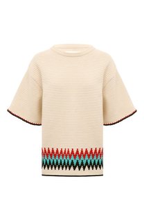 Хлопковый пуловер Jil Sander