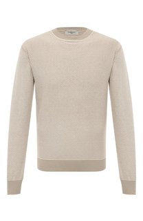 Джемпер из шелка и хлопка Piacenza Cashmere 1733