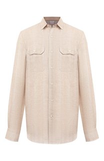 Льняная рубашка Brunello Cucinelli