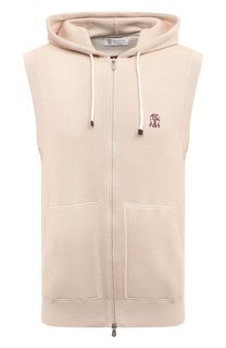 Хлопковый жилет Brunello Cucinelli