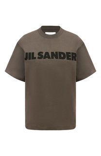 Хлопковая футболка Jil Sander