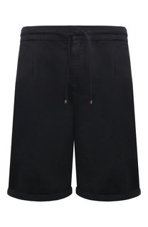 Шорты изо льна и хлопка Brunello Cucinelli