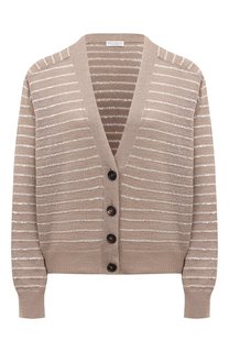 Хлопковый кардиган Brunello Cucinelli