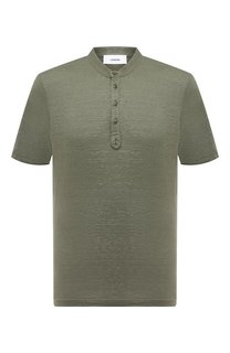 Льняное поло Lardini