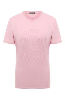 Хлопковая футболка Versace