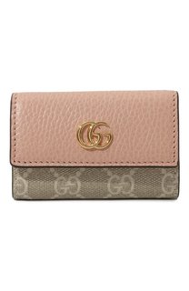 Кожаный футляр для ключей Gucci