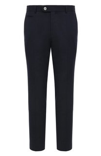 Брюки из шерсти и вискозы BOSS