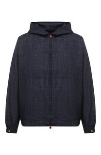 Куртка из шерсти и шелка Kiton