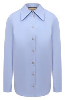 Хлопковая рубашка Gucci