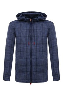Толстовка из шерсти и шелка Kiton