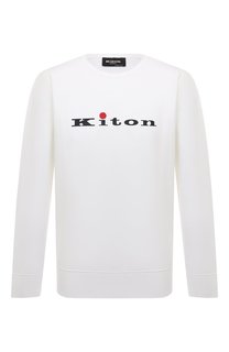 Хлопковый свитшот Kiton